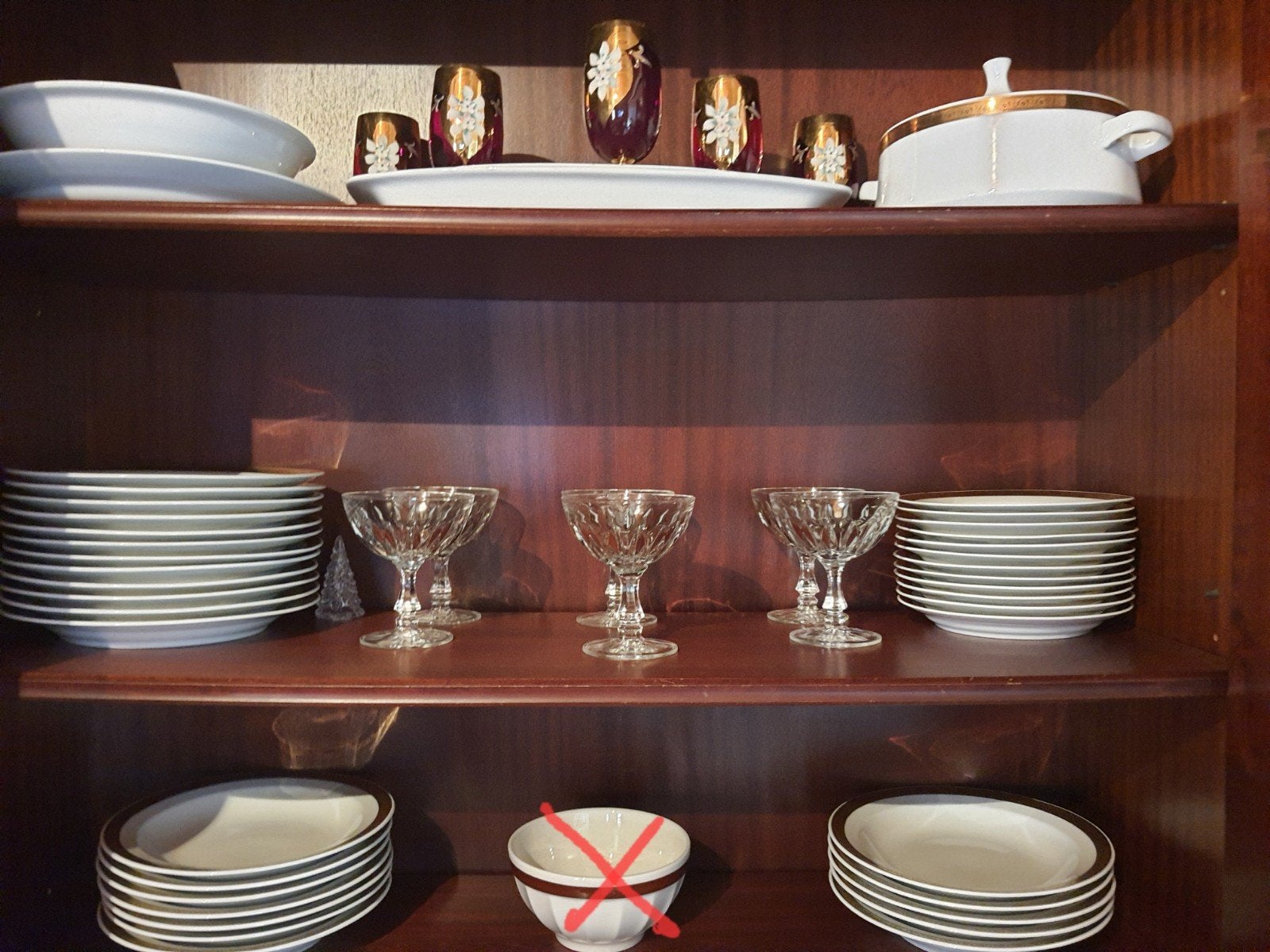 Service de table, Ophalen