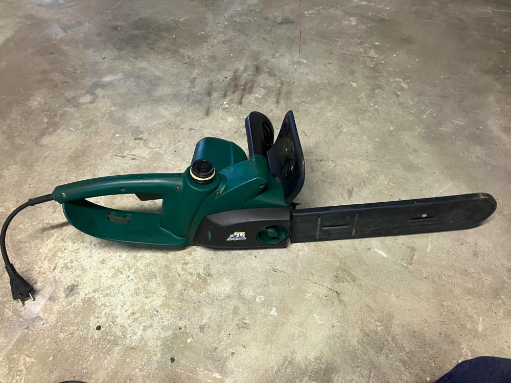Kettingzaag, Doe-het-zelf en Bouw, Gereedschap | Zaagmachines, Ophalen, Gebruikt, Top craft, Kettingzaag