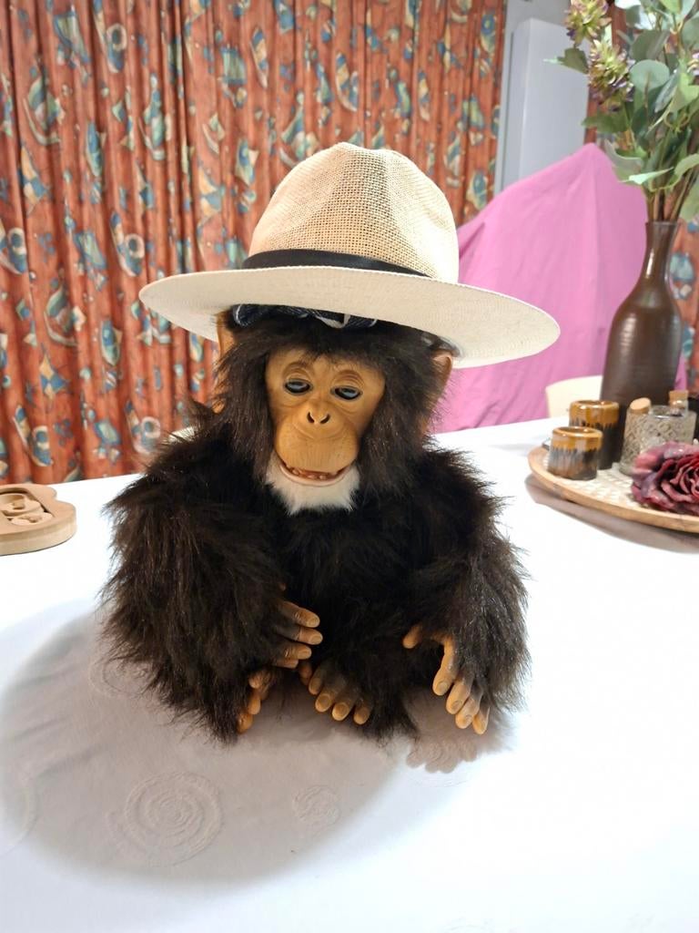 Draaiorgel aap Furreal tiger chimp, Ophalen of Verzenden
