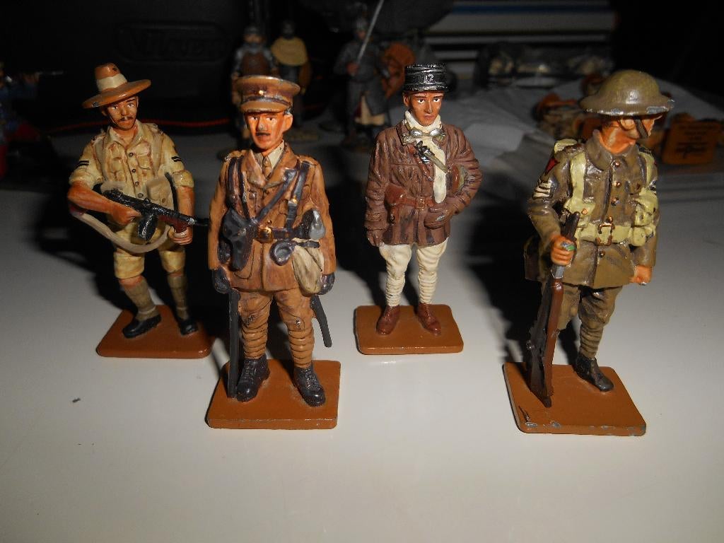 Del Prado lot de 4 militaire 2WW, Ophalen of Verzenden