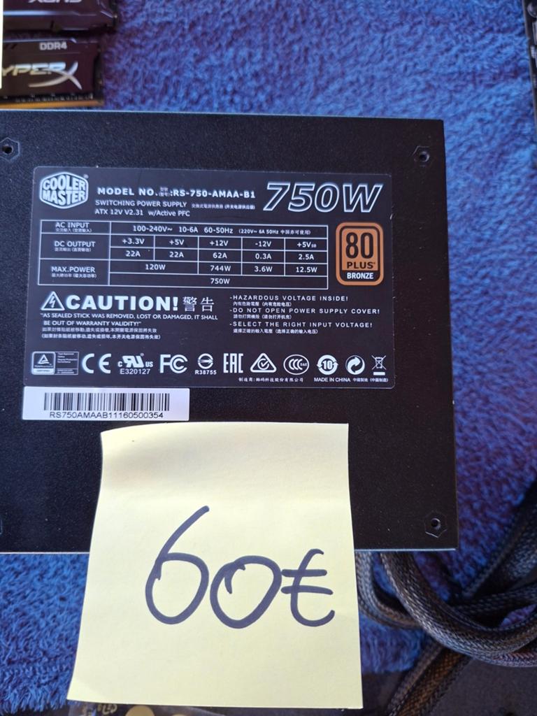 Voeding gaming pc., Ophalen