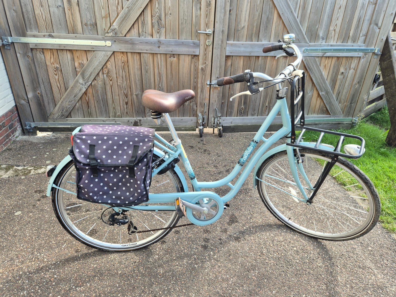 damensfiets te koop, Ophalen, Gebruikt, Velgrem, Handrem