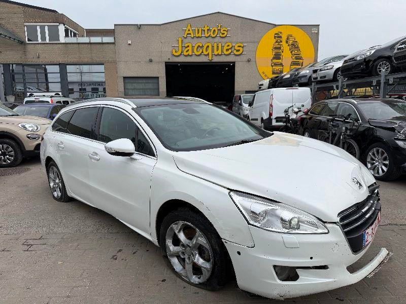 PEUGEOT 508 SW 2.0 HDI DIESEL 04/14, Automaat, Wit, Bedrijf, Diesel