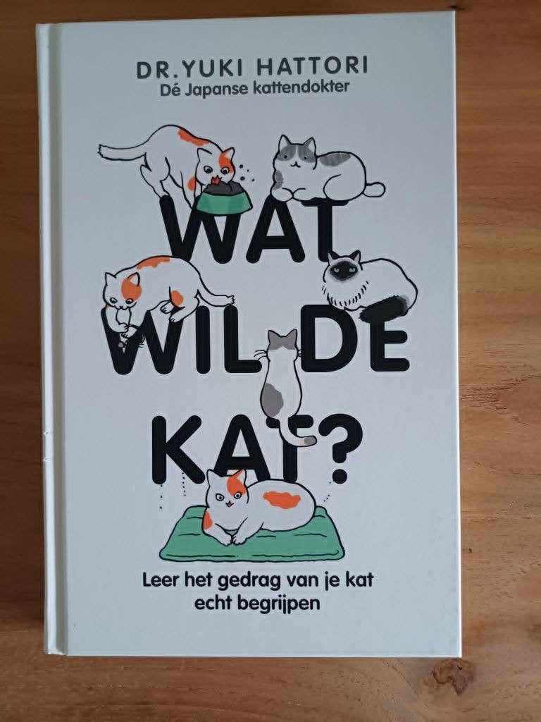 Wat wil de kat ? Boekje van Japanse kattendokter, Livres, Animaux & Animaux domestiques, Enlèvement, Comme neuf, Chats
