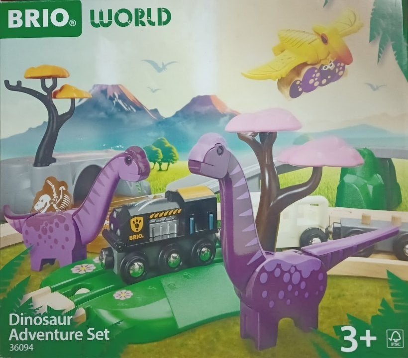 Brio world dino speelset, Enlèvement