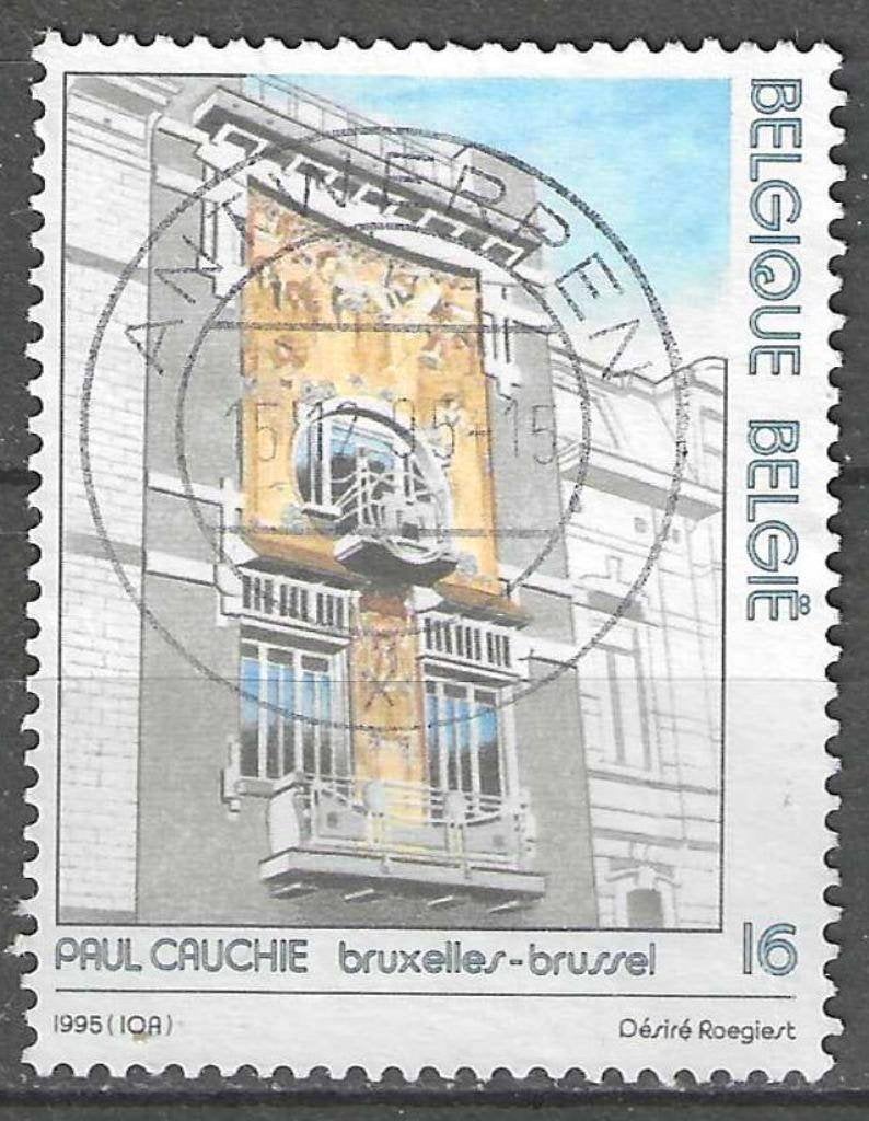 Belgie 1995 - Yvert/OBP 2604 - Art Nouveau - Etterbeek (ST), Verzenden, Gestempeld, Gestempeld