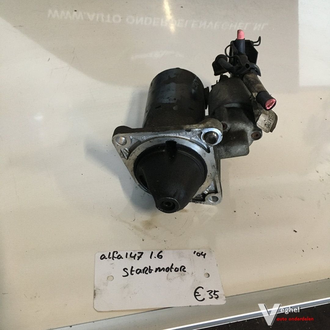 Alfa 147 1.6 2004 Startmotor, Gebruikt, -, -, Ophalen of Verzenden