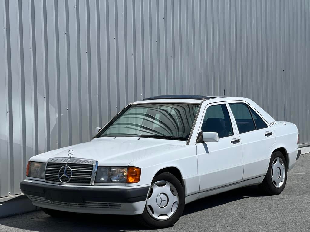 Mercedes 190d 2.5 Diesel 1992 Automaat/opendak/ servo, Auto's, Mercedes-Benz, Automaat, Diesel, Te koop, Particulier