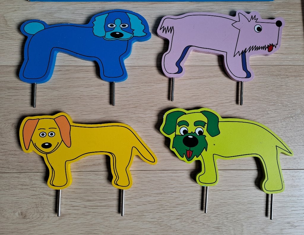 Crocket spel voor kinderen, Ophalen, Gebruikt