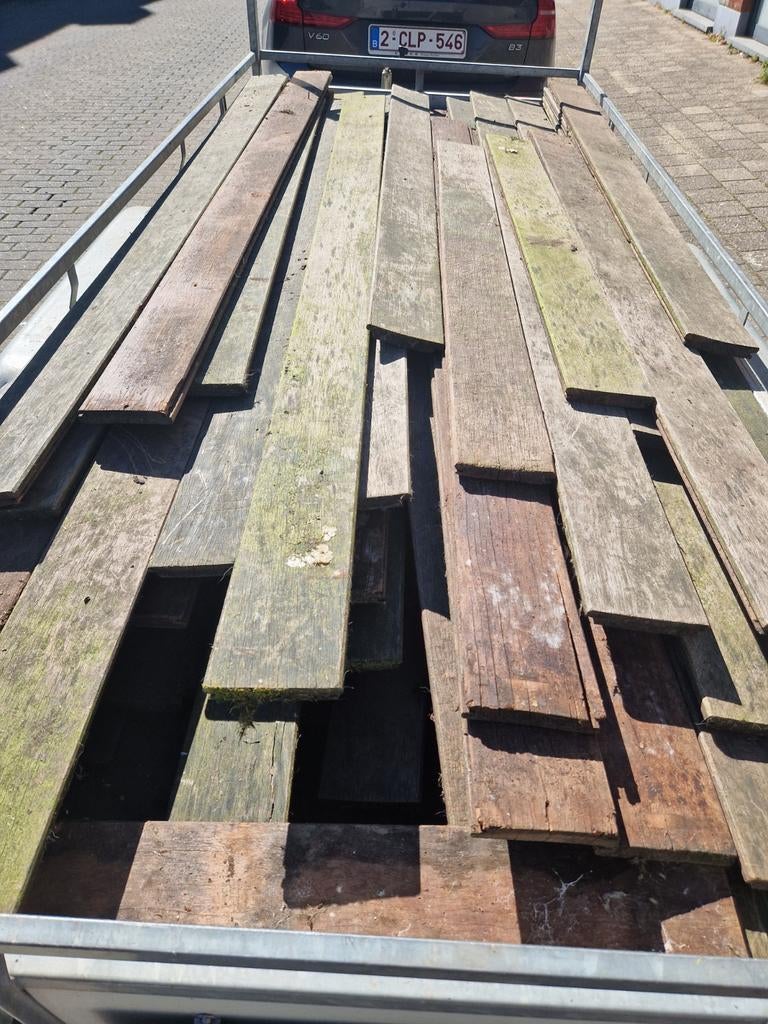 Gratis terrashout af te halen, Tuin en Terras, Terrasdelen en Vlonders, Ophalen