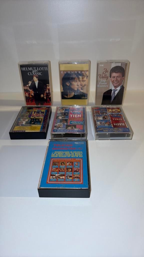 Diverse muziek casettes, Cd's en Dvd's, Cassettebandjes, Ophalen of Verzenden, Zo goed als nieuw, Origineel