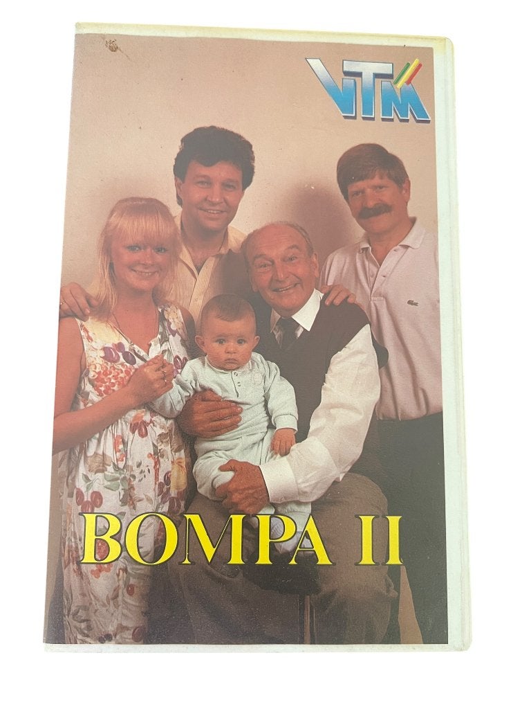 Zeldzame VTM BOMPA II VHS Originele Vlaamse Uitgave, Gebruikt, Verzenden, Ex-rental, Nederlands