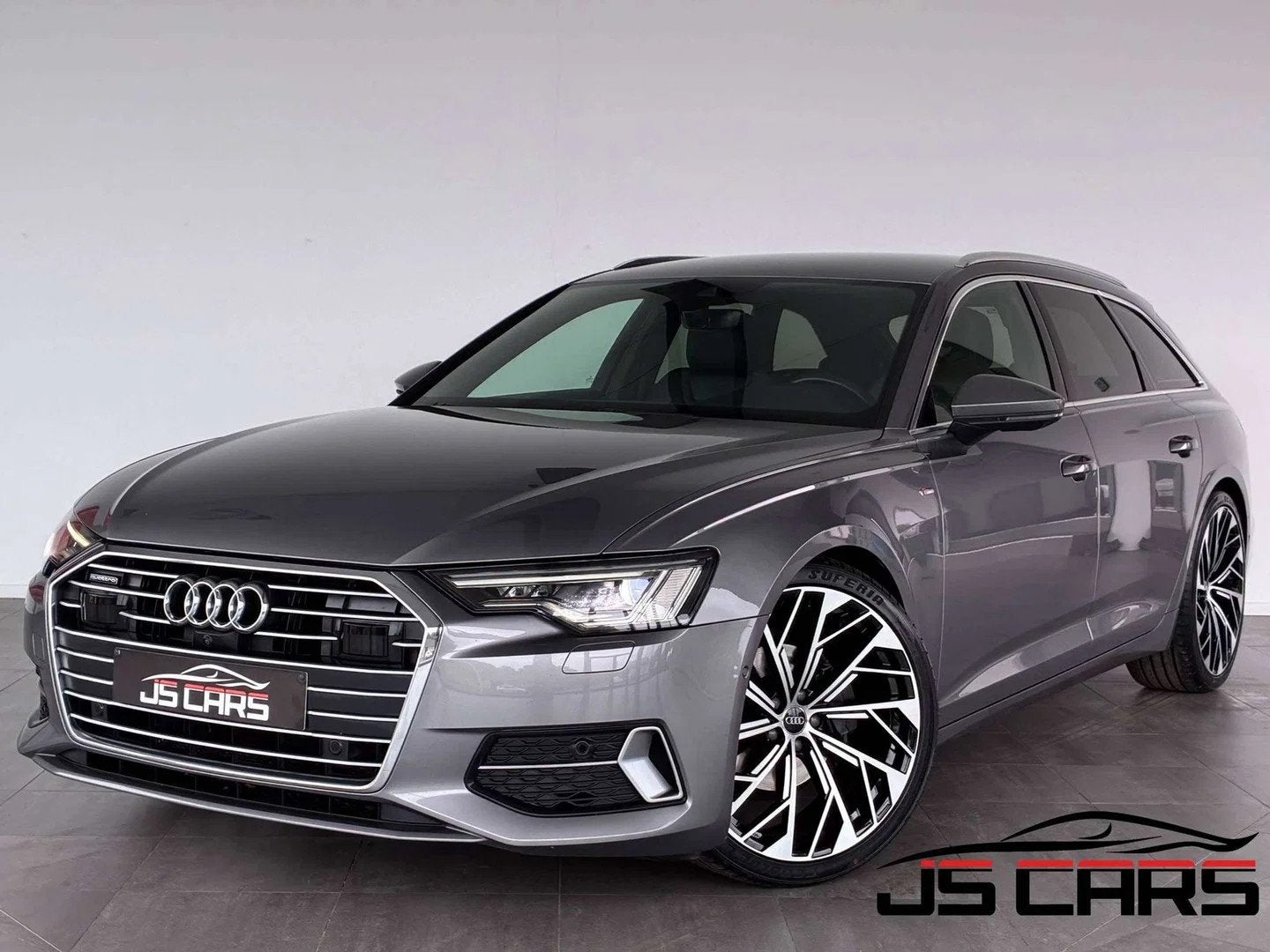 Audi A6 BREAK 2.0 TDi Quattro FULL S-LINE-COCKPIT-CARPLAY-CA, Argent ou Gris, Commande vocale, Euro 6, Entreprise