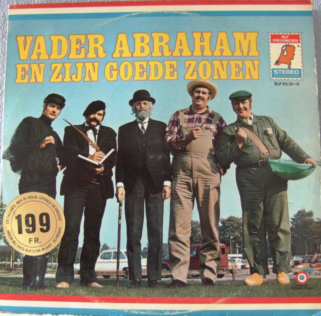LP Vader Abraham & zijn Goede Zonen, CD & DVD, Vinyles | Néerlandophone, Enlèvement ou Envoi, Housse de protection extérieure
