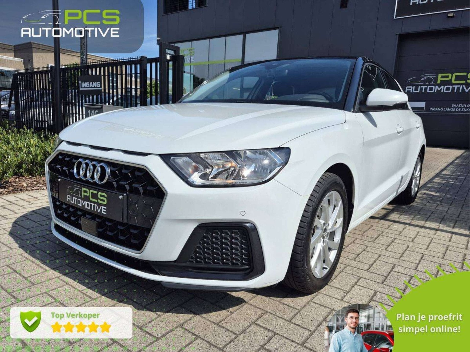 Audi A1 30 TFSI / 67.000 km / 1e Eigenaar / 1.0 Benzine / 20, Auto's, Stof, Wit, Bedrijf, 3 cilinders