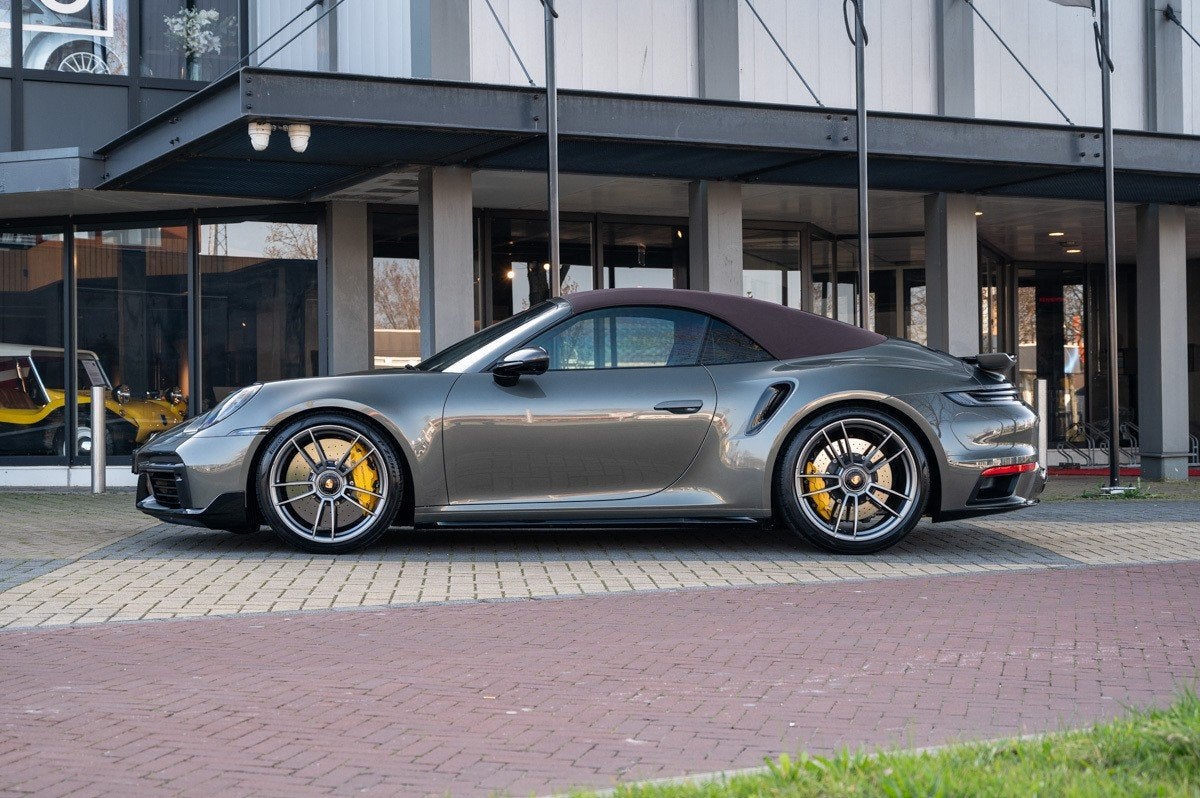 Porsche 911 Turbo S Cabriolet (bj 2021, automaat), Auto's, 4 zetels, Gebruikt, Euro 6, 2 deurs