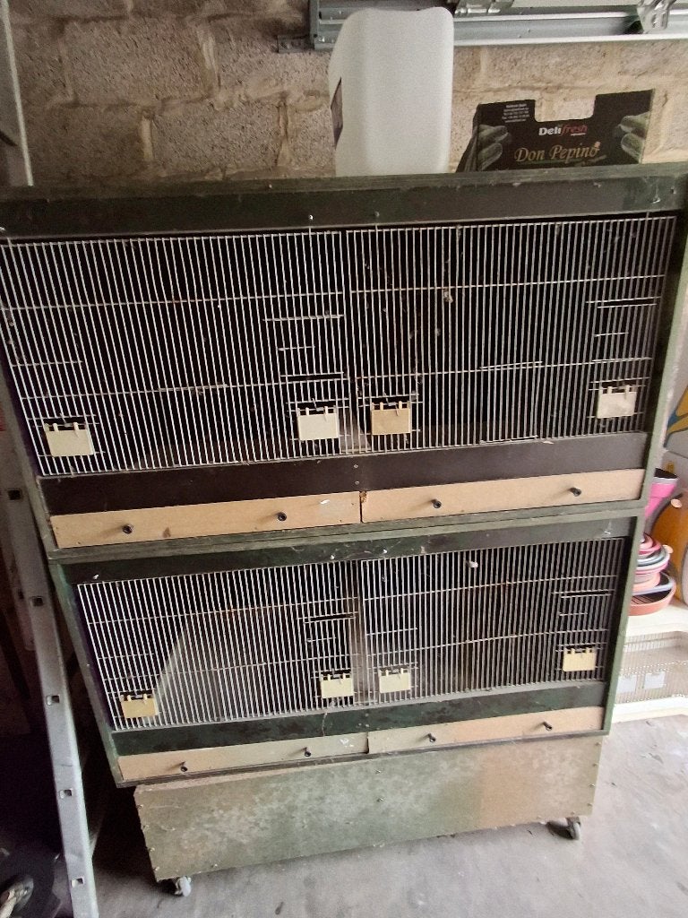 CAGES A OISEAUX A VENDRE, Animaux & Accessoires, Enlèvement, Utilisé, Bois, Cage à oiseaux