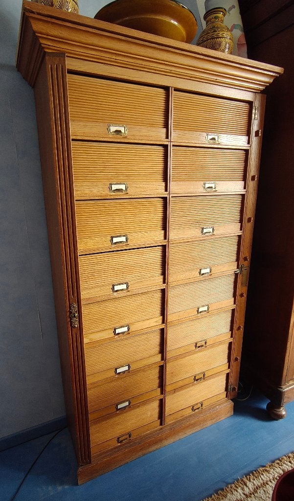 Secrétaire vintage bois, Enlèvement, Utilisé, Mid-century
