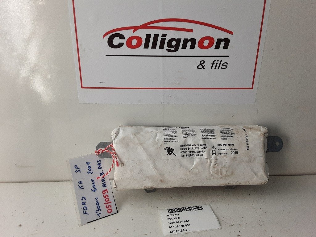 AIRBAG PASSAGER Ford Ka I (01-1996/11-2008) (565109816A), Utilisé, Ford