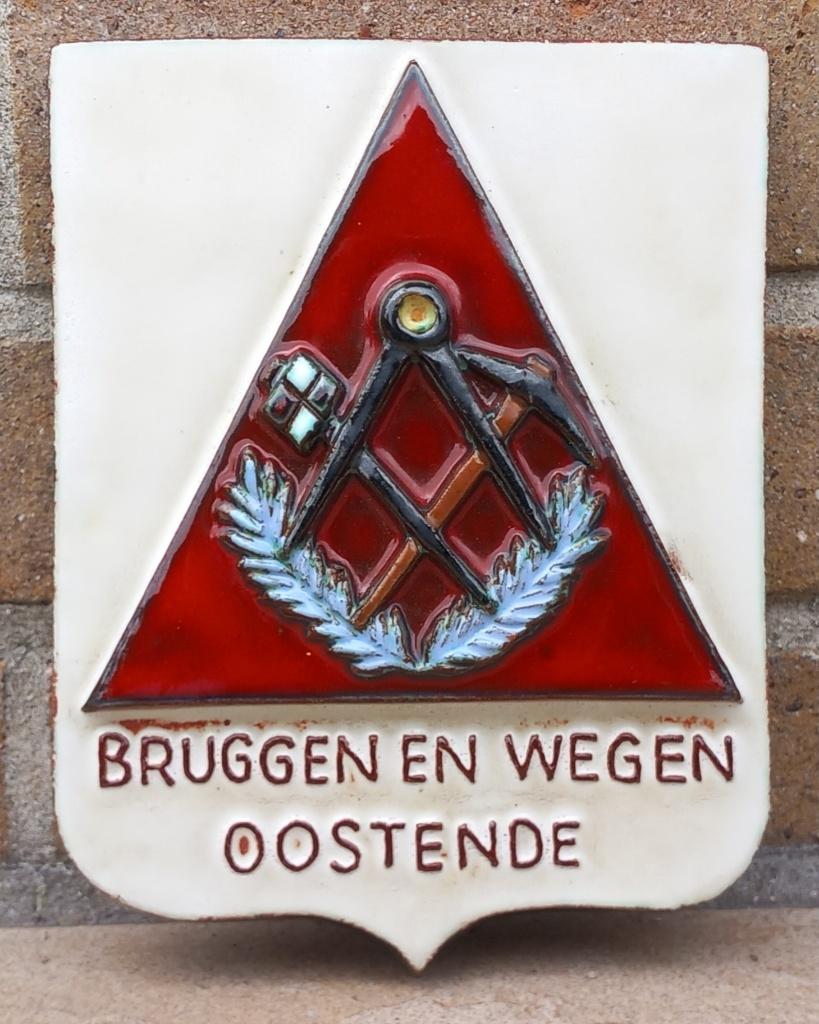 Keramiek Vermeire Oostende Wandkeramiek, Antiek en Kunst, Ophalen