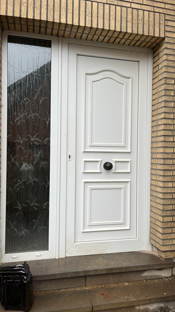 Voordeur, Doe-het-zelf en Bouw, Deuren en Vliegenramen, Ophalen, Gebruikt, 120 cm of meer, Buitendeur