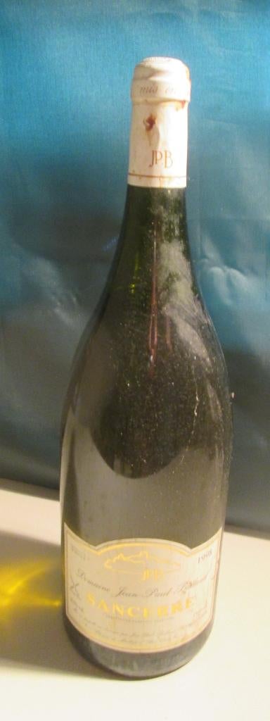 Bouteille Magnum - Sancerre blanc - Jean-Paul Balland - 1998, Enlèvement ou Envoi, Pleine, Comme neuf, Vin blanc