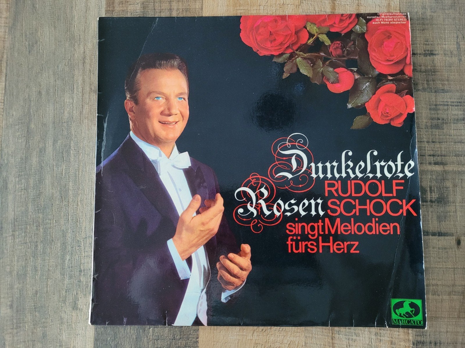 Vinyl Rudolf Schock singt melodien furs herz, Ophalen of Verzenden, Gebruikt