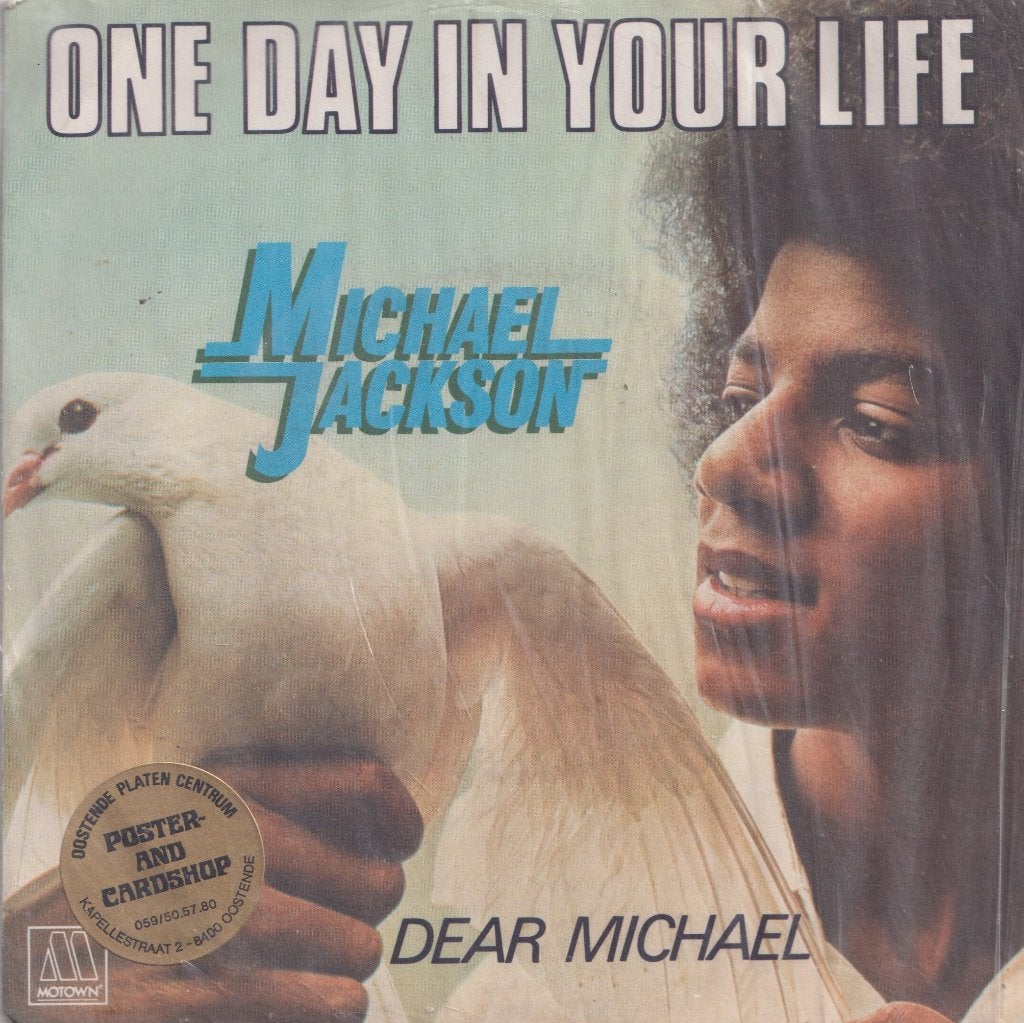 Michael Jackson – One day in your life / Dear Michael, Enlèvement ou Envoi, Utilisé, 7 inch, Pop