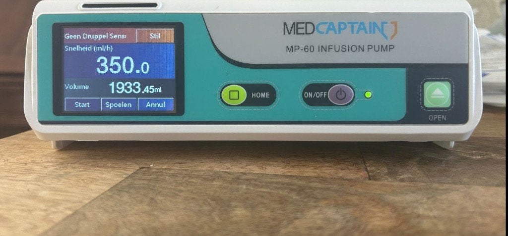 ☎️ Medcaptain MP-60 infuuspomp Infuus pomp MP60 MP60A ☎️, Ophalen of Verzenden, Zo goed als nieuw