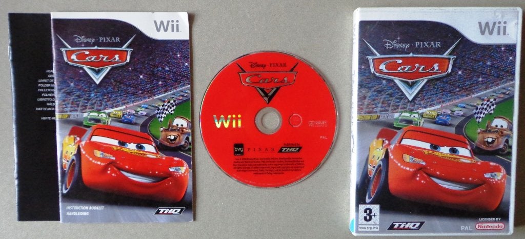 Cars voor de Nintendo Wii Compleet, Enlèvement ou Envoi, Comme neuf
