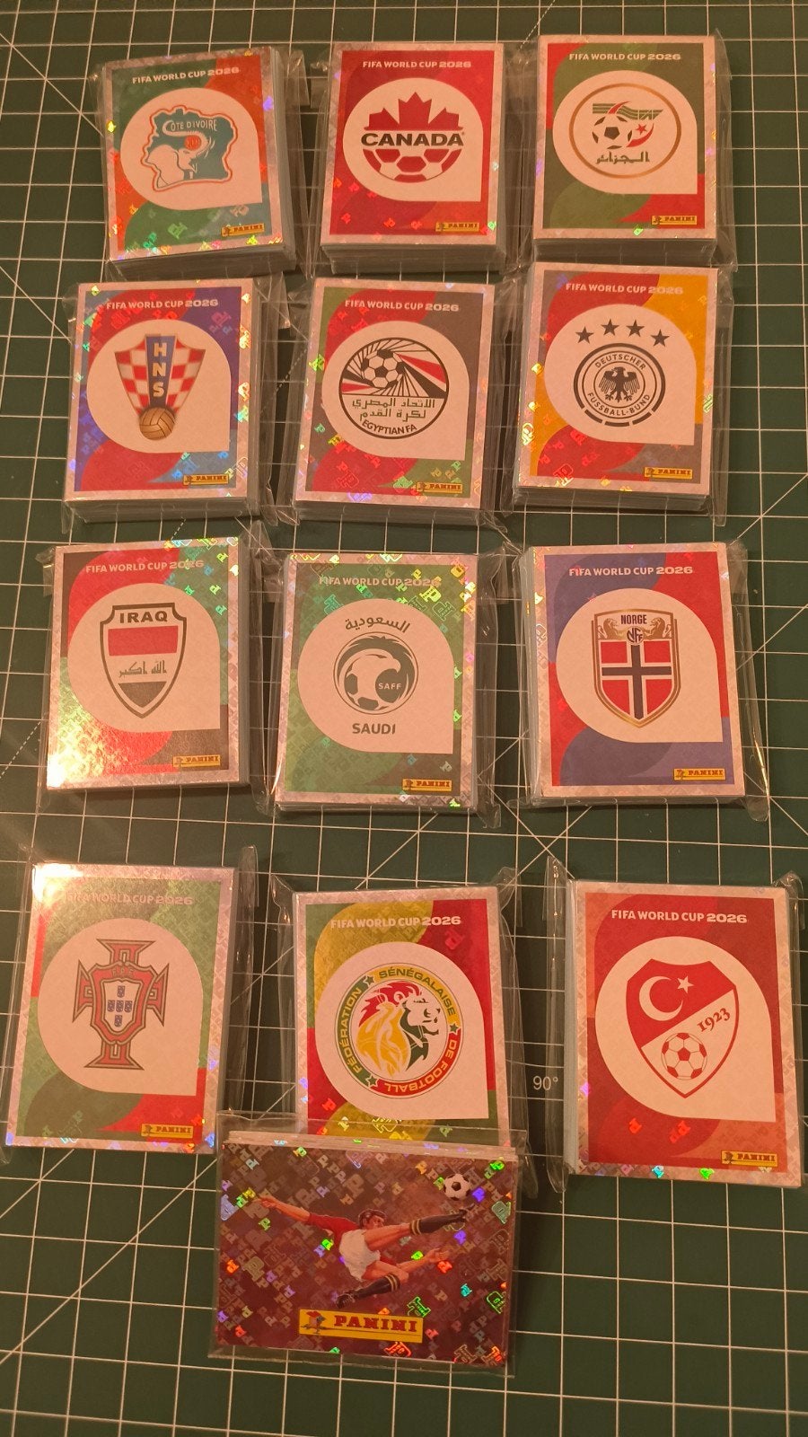 Complete set Panini World Cup 2026, Ophalen of Verzenden, Nieuw