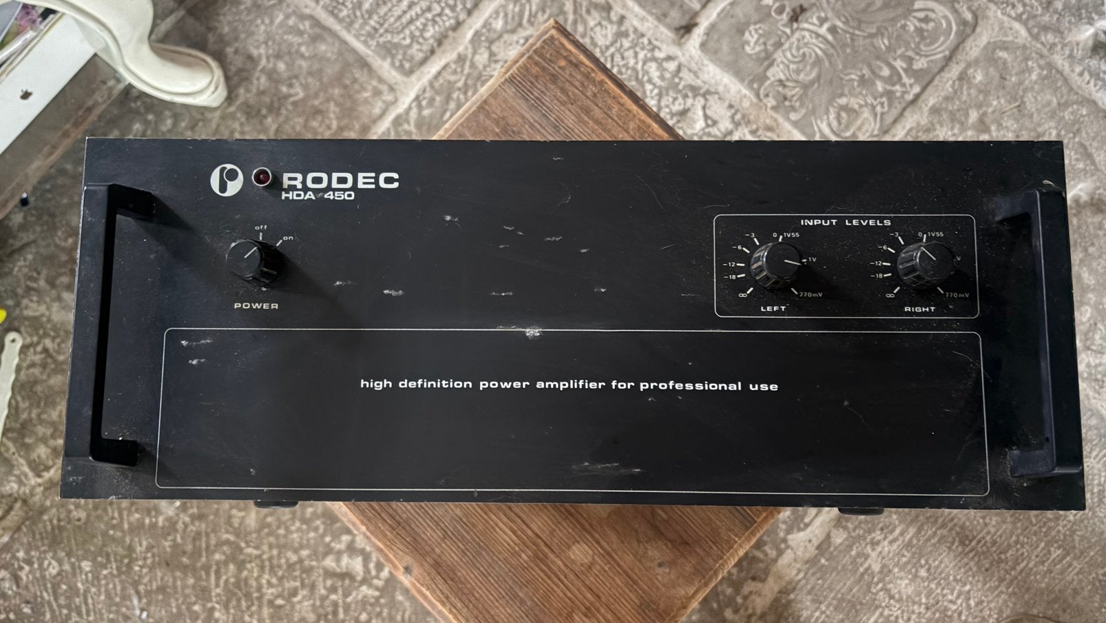 Rodec hda-450 versterker, Audio, Tv en Foto, Ophalen, Gebruikt, 120 watt of meer, Overige merken