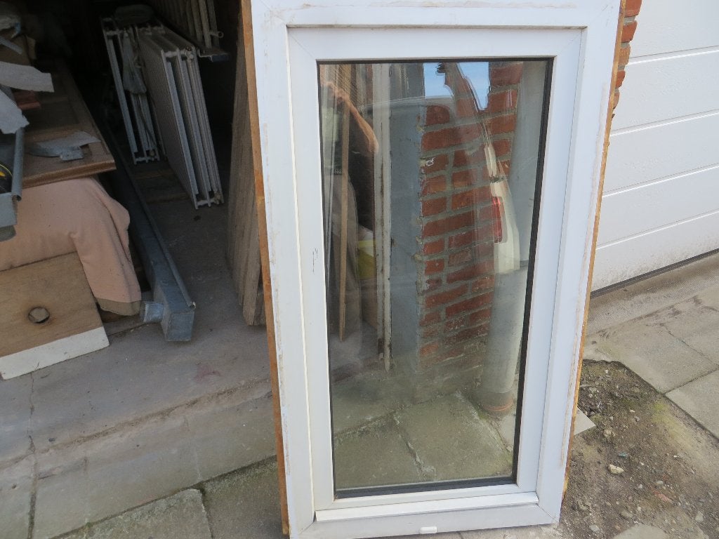 Fenêtre battante en PVC avec double vitrage, Bricolage & Construction, Enlèvement