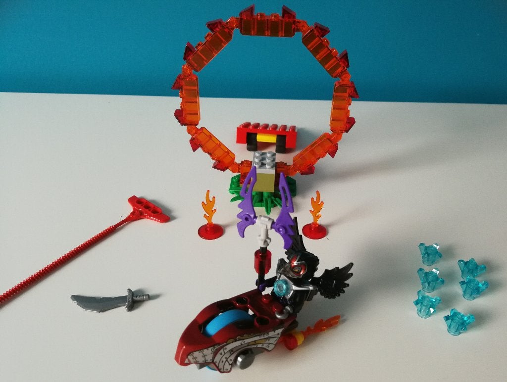 Lego Chima 70100 'Ring van Vuur', Compleet, Overige thema's, Lego, Ophalen of Verzenden