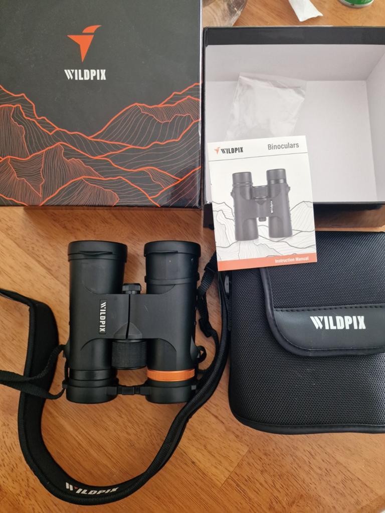 Verrekijker WildPix 10X42, Audio, Tv en Foto, Optische apparatuur | Verrekijkers, Zo goed als nieuw, 8 tot 12x, Met hoes of tas