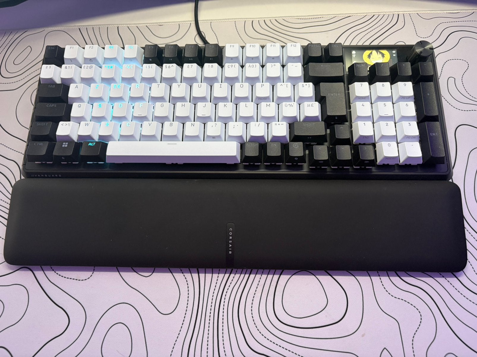Calvier CORSAIR Vanguard 96, Enlèvement, Azerty, Comme neuf