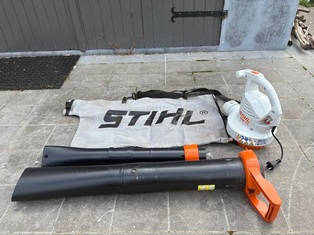 Stihl SHE71 bladblazer bladzuiger, Électrique, Porté à la main, Comme neuf, Enlèvement