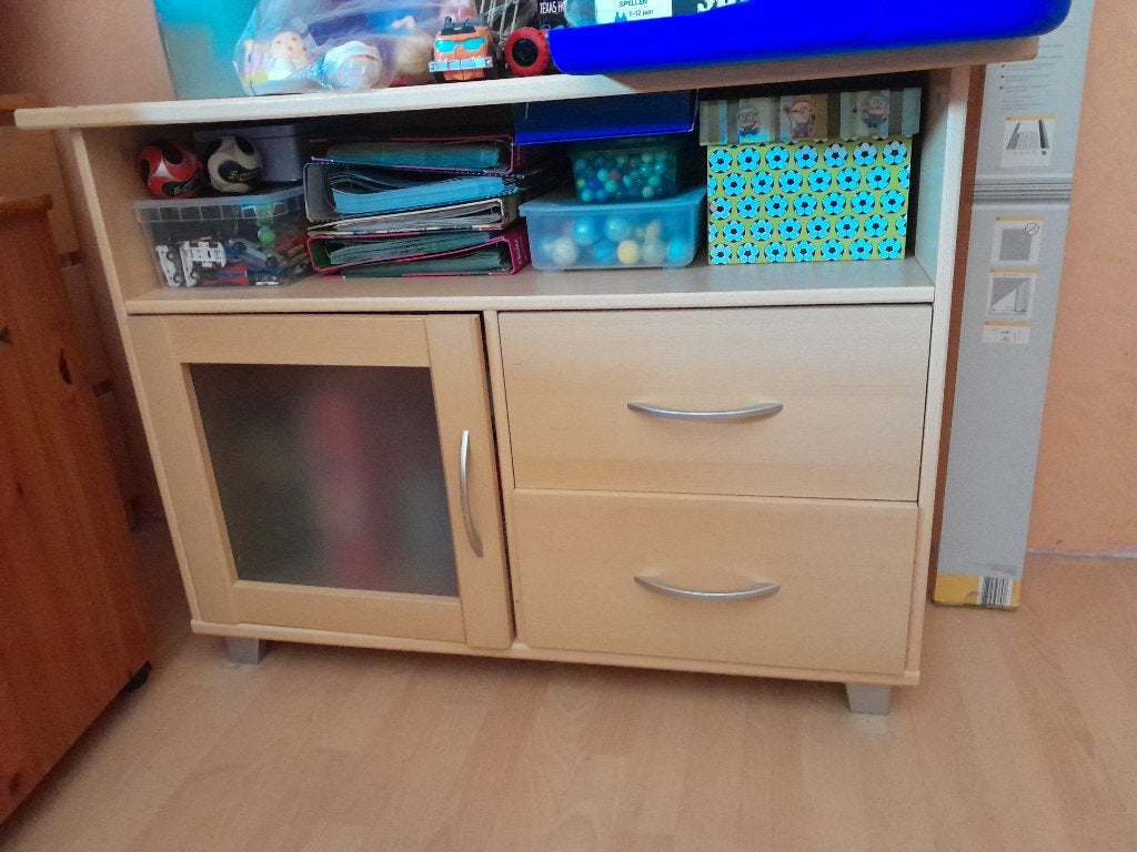 tv kastje, Ophalen