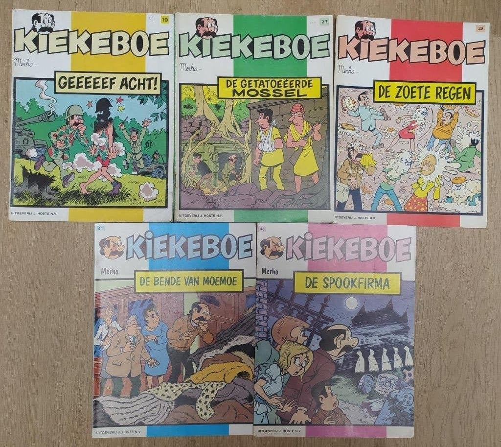 strips Kiekeboe, Livres, BD, Enlèvement ou Envoi