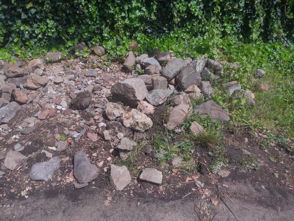 Gratis vijverkeien, Tuin en Terras, Grind, Keien en Split, Ophalen, Overige materialen, Gebruikt, Kei