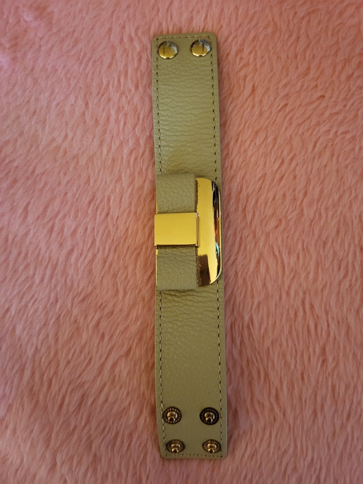 Fantasie lederen armband Xandres, Handtassen en Accessoires, Armbanden, Ophalen of Verzenden