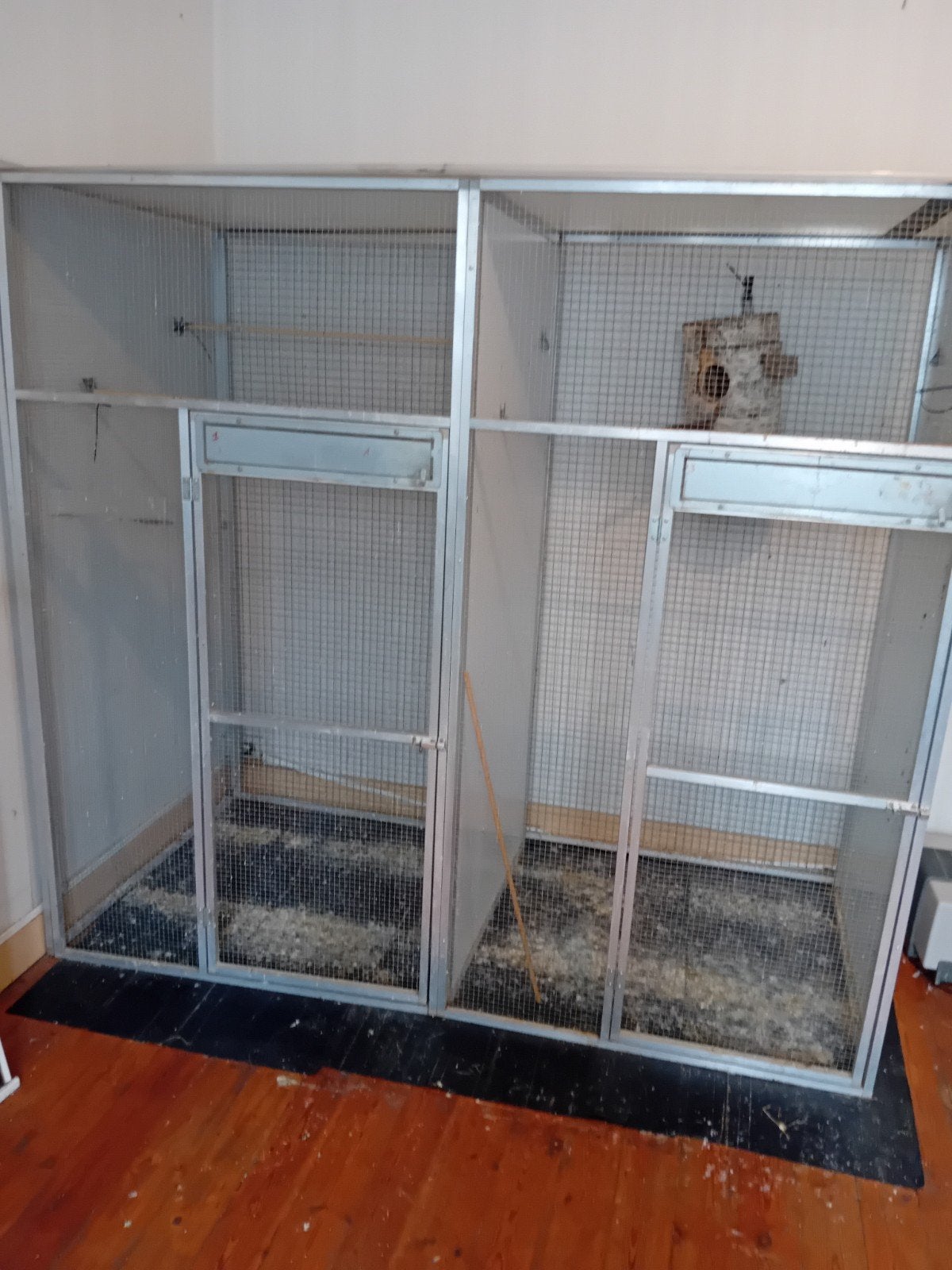 2 ijzeren volières 2mx 2m x1m, Dieren en Toebehoren, Vogels | Overige Vogels