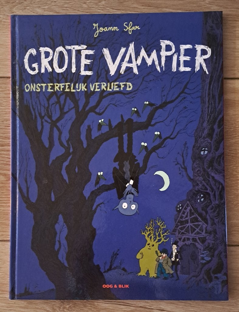 Joann Sfar - Grote Vampier - Onsterfelijk Verliefd, Eén stripboek, Joann Sfarr, Ophalen of Verzenden, Zo goed als nieuw