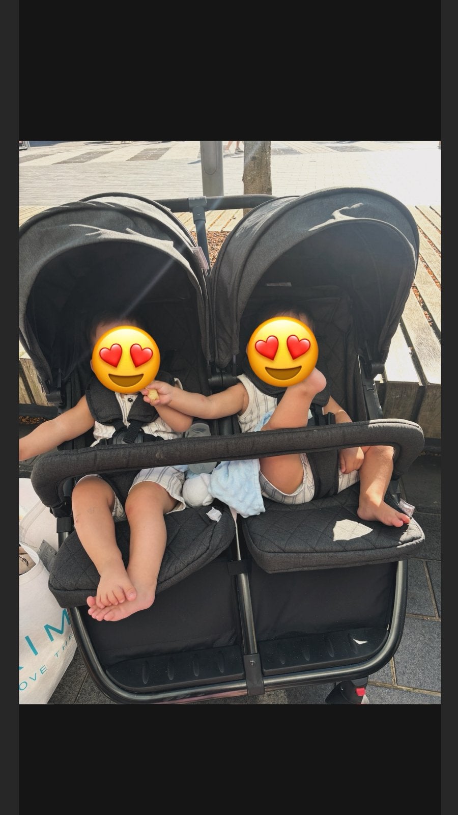 Tweeling buggy