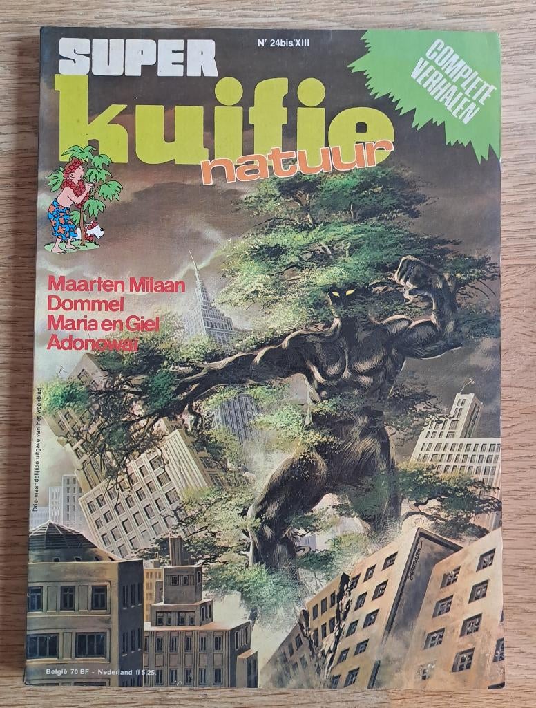 13 - Super Kuifje - Natuur, Boeken, Gelezen, Eén stripboek, Ophalen of Verzenden, Diverse Auteurs