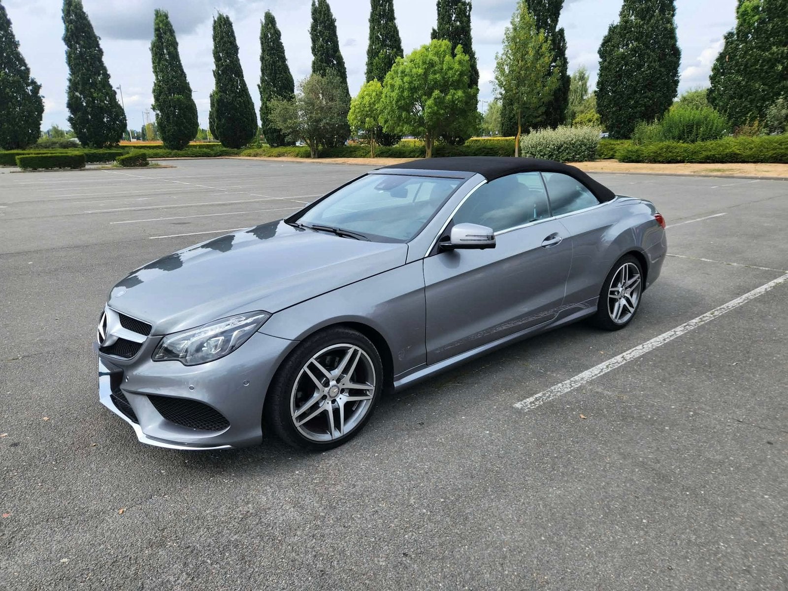 Mercedes, ClasseE cabriolet, 200 essence PACK AMG, Autos, Achat, Entreprise, Cabriolet, Caméra de recul