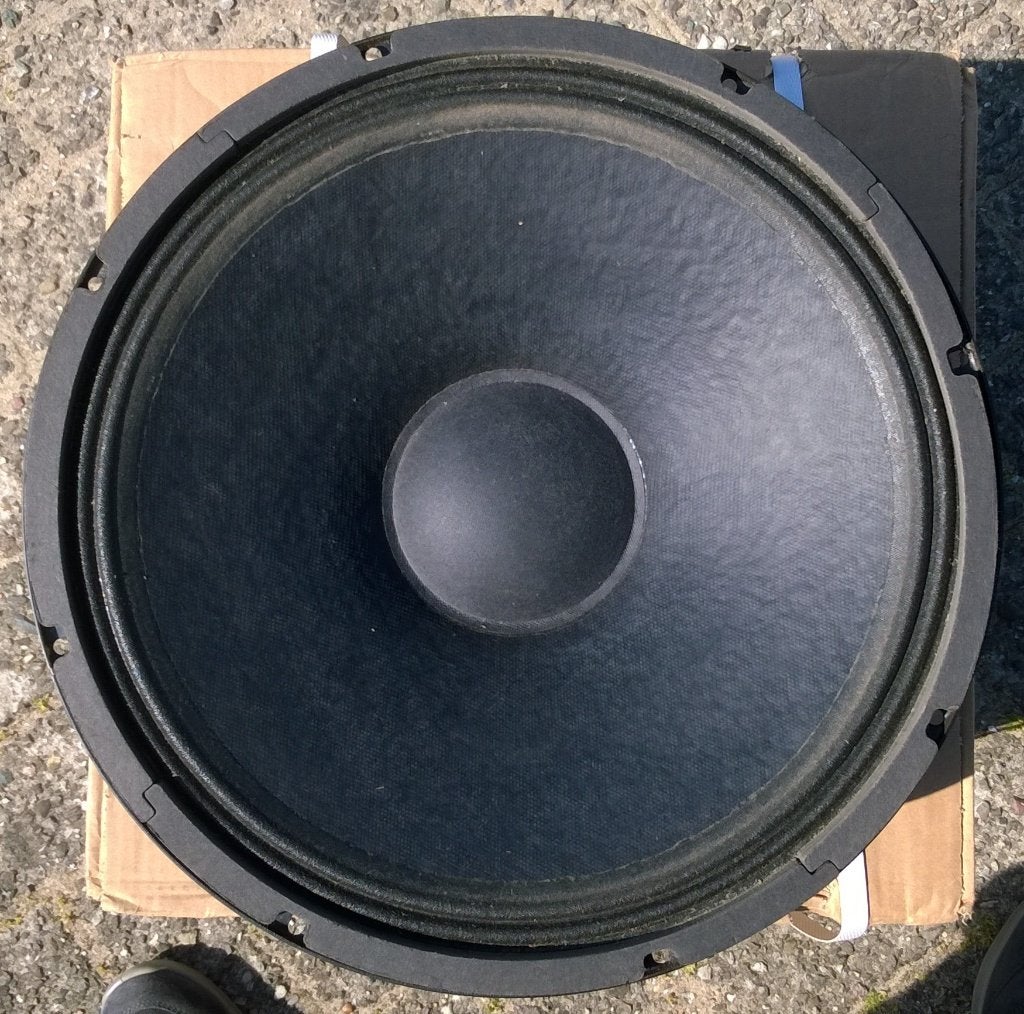 Woofer 15 inch 500 Watt 8 Ohm, Eminence EM 15-500L, Audio, Tv en Foto, Luidsprekerboxen, Gebruikt, Overige typen, Ophalen of Verzenden