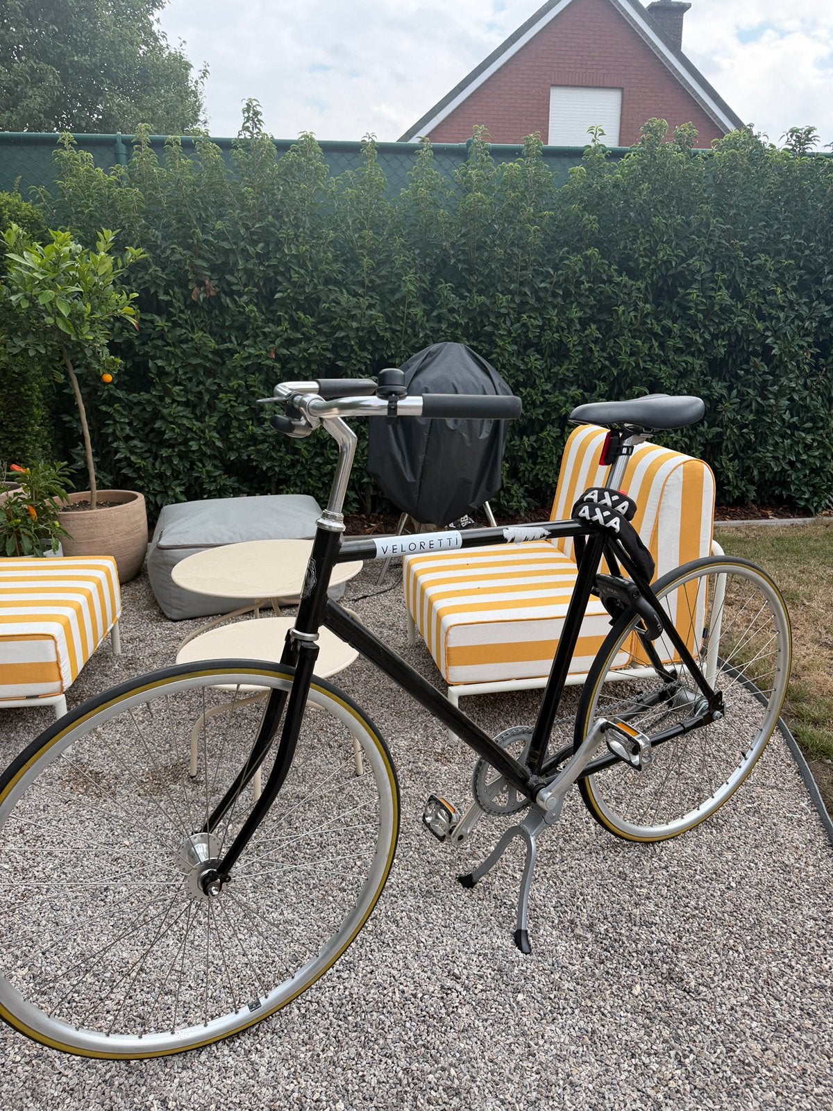 Veloretti Herenfiets maat L, Fietsen en Brommers, Ophalen, Zo goed als nieuw, Terugtraprem, Overige merken