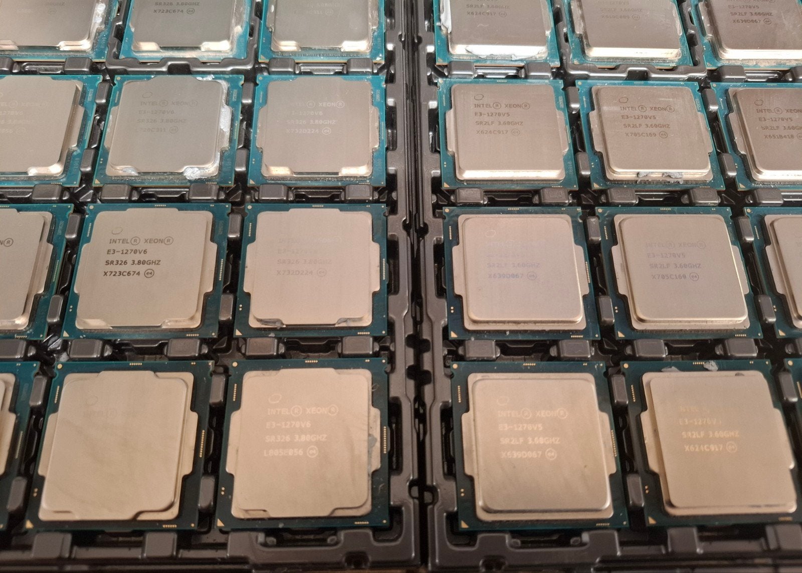 30x s1151 Intel Xeon 1270 V6 & V5 (= i7-7700/6700) 8x 4,2Ghz, 8-core, LGA 1151, Enlèvement ou Envoi, 4 Ghz ou plus