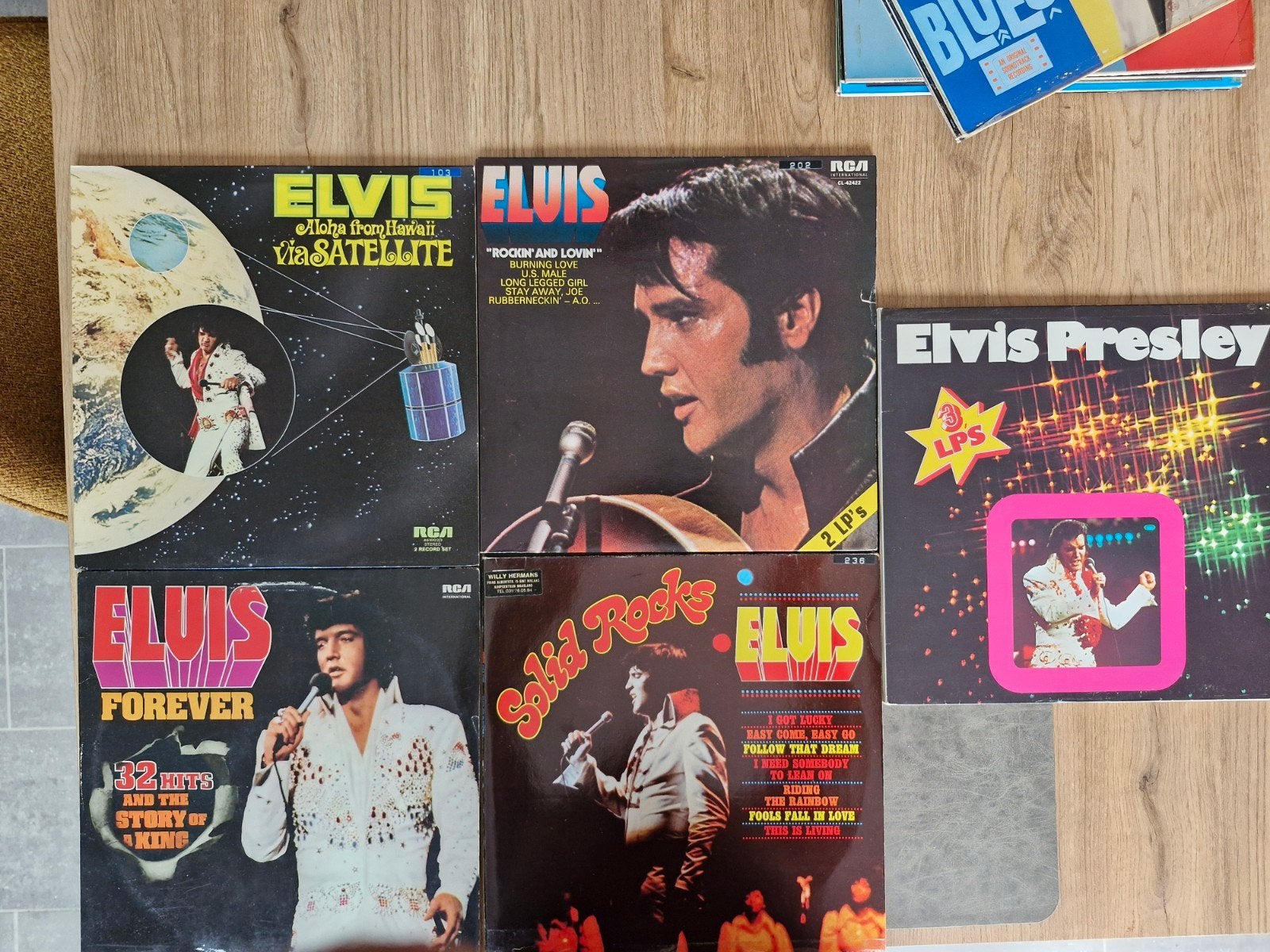 17 x elvis presley lp´s, Ophalen, LP
